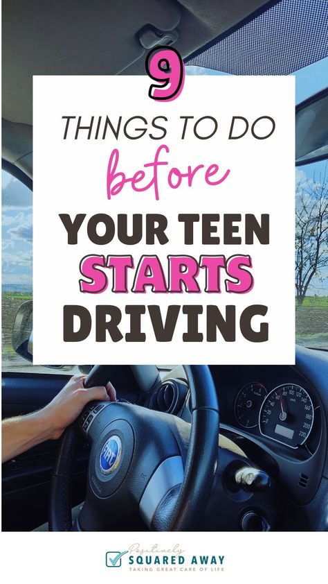 Before your teen driver hits the road, make sure they're fully prepared with these safe driving tips and a comprehensive teen driving contract. Learn how to support your student driver every step of the way. Driving Contract For Teens, First Time Driving Tips, Teen Driving Contract, First Time Driving, Teen Driving, Safe Driving Tips, Driving Rules, Tips For Driving, Learners Permit