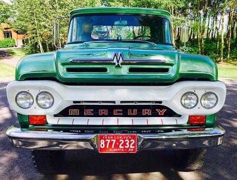 '60 Mercury M-100 Mercury Truck, Old Car Ads, Cabover Trucks, Truck Pics, Old Ford Trucks, Old Fords, Lincoln Mercury, Ford Truck, Car Ads