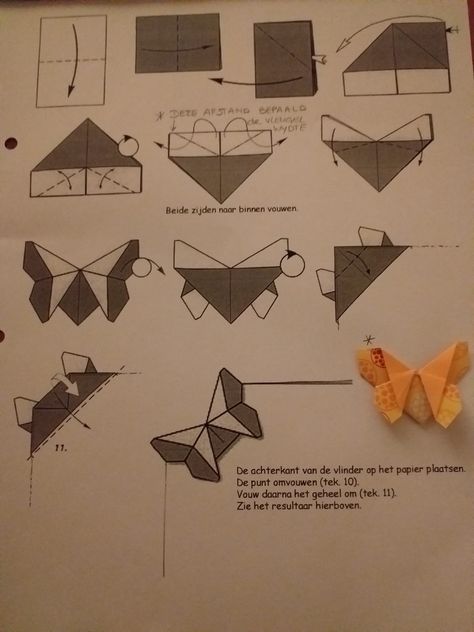 How To Make Paper Moths, Cool Things To Do With Gum Wrappers, Butterfly Origami Tutorial, Origami Moth, Sticky Note Origami, Origami Step By Step, Creative Origami, Origami Diagrams, Cute Origami