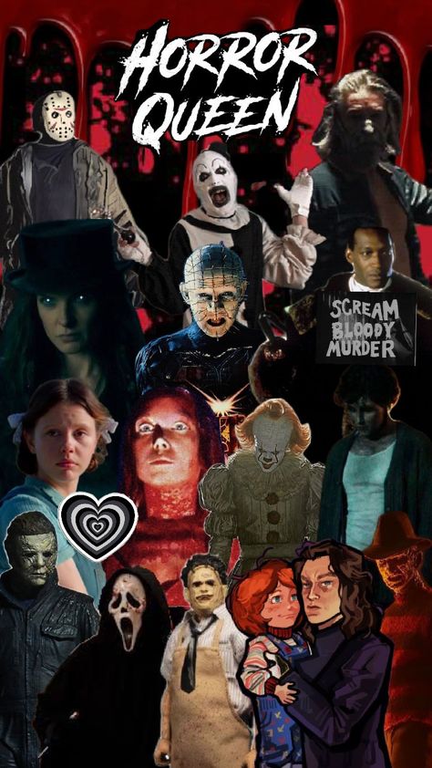 horror villains 🩸🔪 #horror #horrormovies #horrorvillains #pearl #michaelmyers #leatherface #chucky #brahmsheelshire #freddykrueger #carriewhite #ghostface #pennywise #arttheclown #candyman Carrie White, Sign Language Words, Horror Villains, Horror Movie Icons, Ghost Faces, Freddy Krueger, Michael Myers, Sign Language, Horror Movie