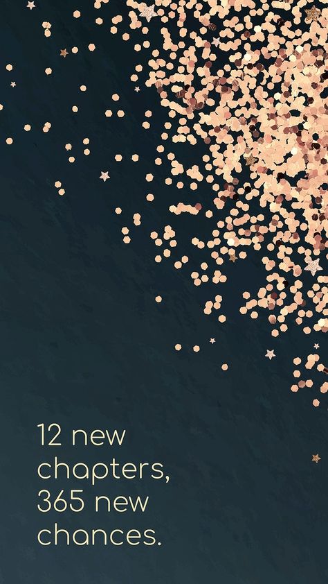 New Years Wallpapers Aesthetic, January Background, Confetti Wallpaper, January Wallpaper, Gold Wallpaper Iphone, Rose Gold Iphone, Confetti Background, Happy New Year Wallpaper, Free Illustration Images