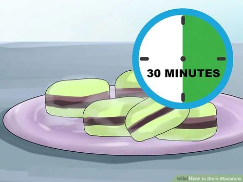 How to Store Macarons: 11 Steps (with Pictures) - wikiHow Homemade Macarons, French Cookies, Airtight Containers, Fruit Jam, French Macarons, Try Something New, Wax Paper, Glass Containers, Macaroons