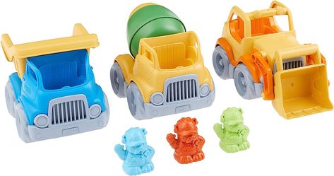 Green Toys Construction Vehicle - 3 Pack CB2