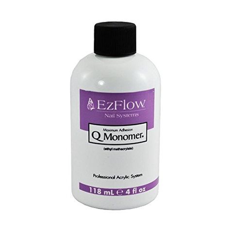 New Ezflow Q Monomer Acrylic Nail Liquid 4oz -- To view further for this item, visit the image link. Monomer Liquid, Organic Nail Polish, Almond Acrylic Nails Designs, Acrylic Nail Liquid, Organic Nails, Acrylic Nail Powder, Acrylic Liquid, Daisy Nails, Liquid Nails