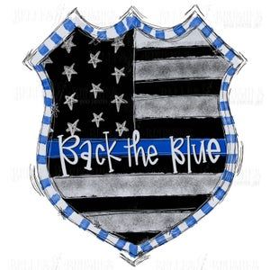 Back The Blue Wallpaper, Police Door Hanger, Back The Blue Flag, Police Officer Appreciation, Cop Wife, Support Police, Blue T Shirts, Firefighter Party, Police Support