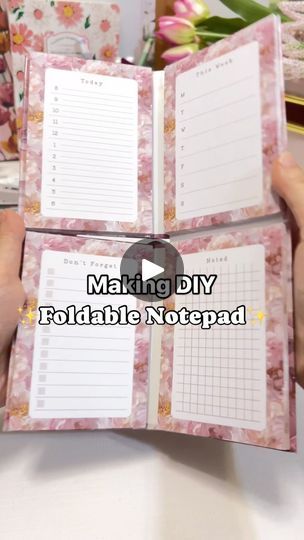 Craft Fair Display Table, Notepad Crafts, Brain Twister, Notebook Templates, Pva Glue, Fair Display, Craft Fair Displays, Display Table, Pocket Planner