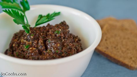 Olive Tapenade – the perfect spread. Olive Tapenade Recipe, Tapenade Olive, Tapenade Recipe, Olive Spread, Olive Tapenade, Kosher Recipes, Raw Vegetables, Starters Recipes, Tapenade