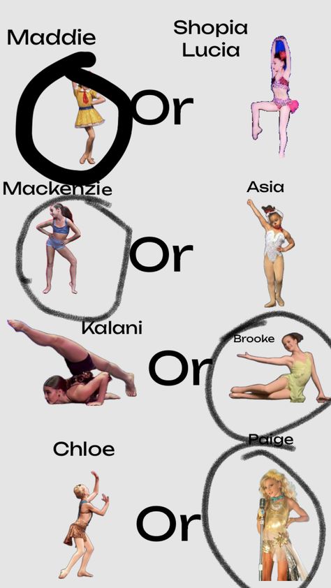 Dance moms Dance Moms Logo, Og Dance Moms, Chars For Dance Moms, Would You Rather Dance Moms Edition, Ora Dance Moms Dance Pack, Dance Moms Full Episodes, Dance Moms, Zodiac Signs, Signs