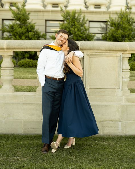 An Aggie couldn’t wish for anything more than a grad session with the queen @missrevx #collegestationphotographer #texasgradphotographer #seniorpictures #kylefield #sfa24 #sfa25 #tamu25 #tamu24 #texasamuniversity #aggiegrad #texasweddingphotographer #reveille Grad Pics With Family, Graduation Couple Photoshoot, Grad Photos Couple, Couple Graduation Pictures, Nursing School Graduation Pictures, Couple Graduation, Mba Graduation, Grad Picture Ideas, Grad Session