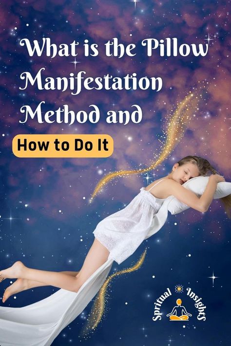 What is the Pillow Manifestation Method and How to Do It Manifest While You Sleep, Paper Under Pillow Manifestation, Pillow Manifestation Method, Pillow Method Manifestation Example, Pillow Method Manifestation, Pillow Manifestation, Sleep Manifestation, Pillow Method, Wish Spell