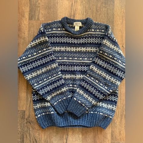 Grandpa Crewneck Sweater/ L Grandpa Sweater Outfit, Grandpa Sweater, Swaggy Outfits, Cozy Sweater, Dream Clothes, Vintage Sweaters, Winter Outfit, Cozy Sweaters, Crewneck Sweater