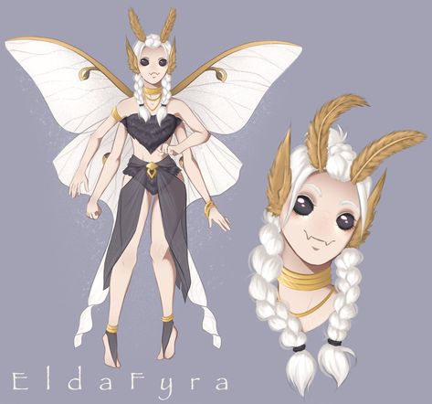 Pixie Concept Art, Animals Hybrid, Fairy Concept Art, Moth Faerie, Moth People, Marvel Rpg, Cute Moth, Pixies Fairies, Fairy Friends