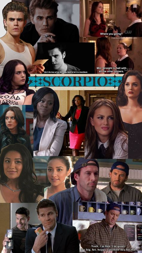 Scorpio Characters Movie, Scorpio Celebrities, Scorpio Character, Seeley Booth, Happy Sunshine, Scorpio Season, Scorpio Woman, Scorpio Zodiac, Vision Boards