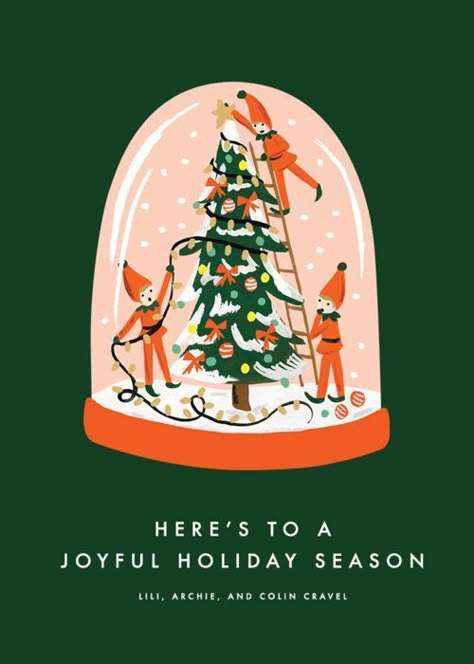 32 Jolly Christmas Card Design Ideas - The Best of Christmas Card Graphic Design - Web Design Ledger Christmas Card Online, Christmas Graphic Design, There Is Still Time, Japan Illustration, Paperless Post, 카드 디자인, Christmas Graphics, Christmas Post, Christmas Poster