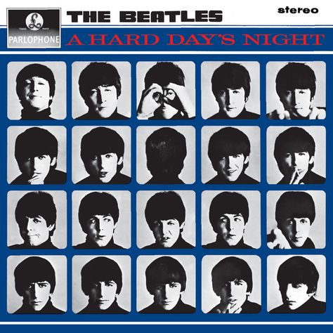 A Hard Day's Night (Remastered) by The Beatles on Spotify Country Rap, The Beatles 1, Beatles Albums, Can't Buy Me Love, Classic Album Covers, Lennon And Mccartney, Cool Album Covers, Pet Shop Boys, Beatles Songs