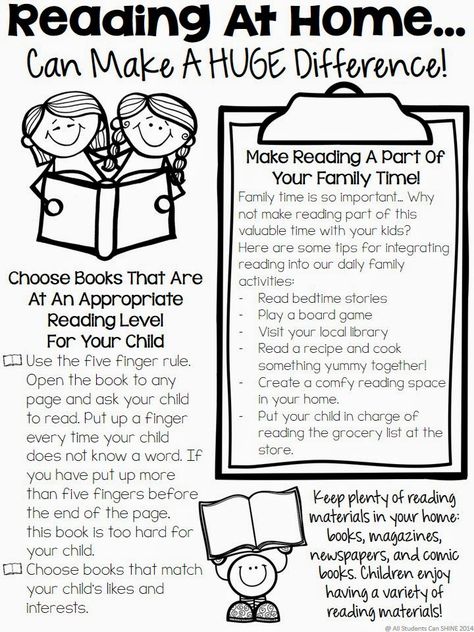 All Students Can Shine: Reading At Home - Tips For Parents Family Literacy Night, Reading Night, Family Literacy, Parent Involvement, Back To School Night, Parent Teacher Conferences, Teacher Conferences, Reading At Home, Parent Communication