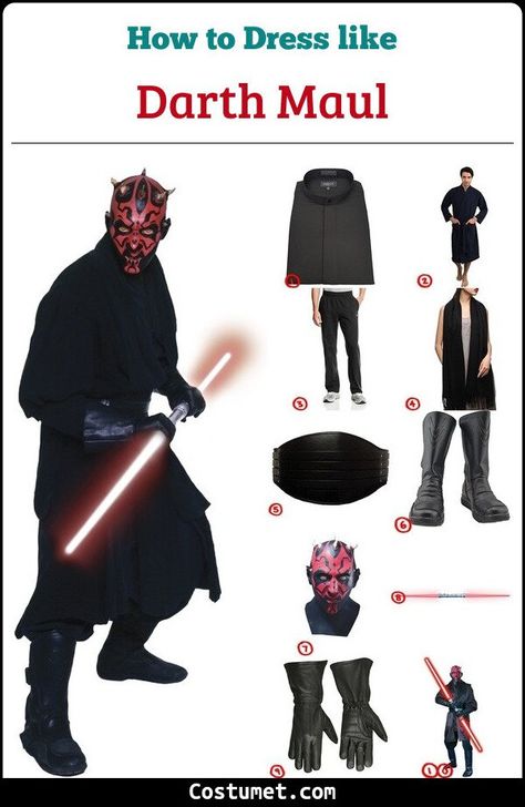 Sith Lord Costume, Darth Maul Mask, Darth Maul Costume, Sith Costume, Sith Cosplay, Dark Maul, Jedi Outfit, Star Wars Dress, Eve Costume