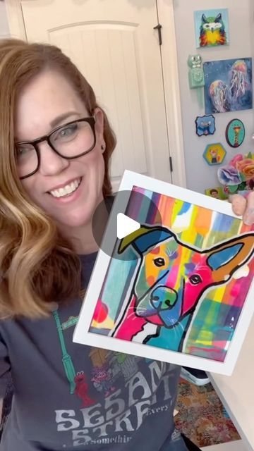 Andrea Nelson on Instagram: "If you give someone a custom pet portrait painted by you, you’re guaranteed to win the holidays. #diypetportrait #paintyourpet #homemadegifts #dogmom #dogportrait" Paint Your Pet Tutorial, Pet Portrait Tutorial, Diy Pet Portrait, Andrea Nelson Art, Watercolor Portrait Tutorial, Pet Portrait Paintings, Portrait Tutorial, Art Plan, Paint Your Pet