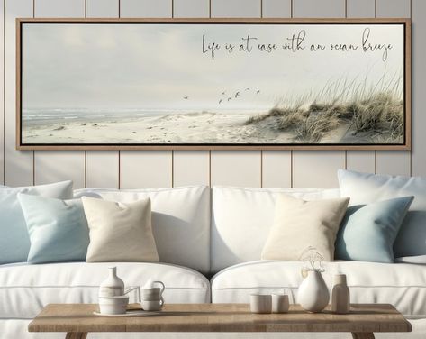 Sherwin Williams Beach House Paint Color Palette, Calm Coastal Farmhouse, Modern Farmhouse, White, Blue and Neutral, Scandinavian - Etsy Beach Theme Living Room Coastal Style, Beach House Color Palette, Beach Cottage Style Decor, Coastal Cottage Decor, Modern Coastal Wall Art, Beach Color Palettes, Coastal Paint, Beach House Colors, Sea Salt Sherwin Williams