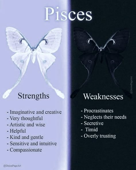 Pisces Strengths And Weaknesses, Pisces Zodiac Art, Scorpio Moon Sign, Pisces Core, Pisces Energy, Pisces Compatibility, March Pisces, Pisces Star Sign, Pisces Personality