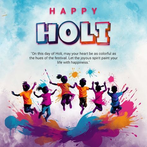 Holi festival celebration social media p... | Premium Psd #Freepik #psd #india #culture #festival #traditional Holi Post, Holi Poster, Culture Festival, India Culture, Social Media Post Template, Logo Psd, Holi Festival, Technology Icon, Festival Celebration