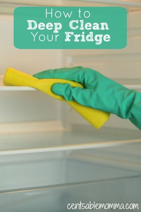 As part of your spring cleaning, you may want to deep clean your fridge, but what's the best way to do it? Check out these 7 easy steps (including using baking soda) to have a clean refrigerator in your home kitchen. Homemade Toilet Cleaner, Clean Baking Pans, Clean Refrigerator, Cleaning Painted Walls, Glass Cooktop, Start Cleaning, Deep Cleaning Tips, Clean Dishwasher, Toilet Cleaning