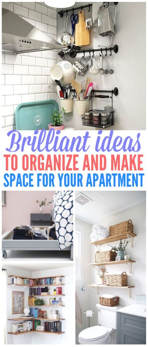 Small Apartment Organization Ideas, Apartment Organization Ideas, Small Apartment Storage, Small Apartment Organization, Apartment Storage, Decor Studio, Organizing Hacks, Small Apartment Living Room, Apartment Organization