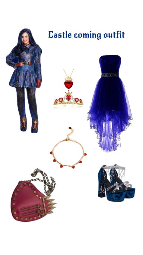 Evie Descendants Costume, Evie Costume, Evie Descendants, Descendants Costumes, Disney Themed Outfits, Dream Life House, Disney Descendants, Evil Queen, Themed Outfits