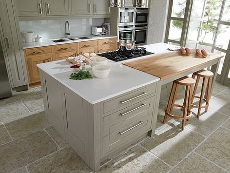 PW-Inframe-Suede Inframe Kitchen Kitchen Worktop Makeover, Taupe Kitchen, Side Return, Barn Dance, Countertop Design, Kitchen Island Ideas, Kitchen Worktop, Extension Ideas, Dream Kitchens