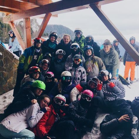 Ski Group Photo, Class Photo, Cabin Trip, Big Group, D Love, Group Photo, Ski Trip, Group Photos, Skiing