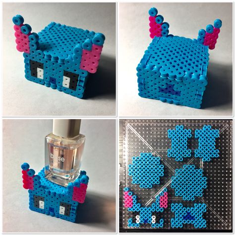 3D Perler Beads, Hama Beads, stitch, 立体拼豆。 Melty Bead Designs 3d, Melty Beads 3d, Hama Beads Patterns 3d, 3d Hama Beads Patterns Easy, 3d Perler Bead Patterns Tutorials Easy, Fuse Beads Ideas Cute 3d, Simple Small Perler Bead Patterns, Perler 3d Patterns, Iron Beads 3d