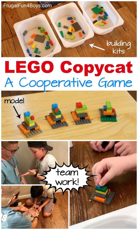 Lego Team Building Activities For Adults, Lego Team Building Activities, Lego Worksheets, Roman Activities, Collaboration Activities, Lego Learning, Lego Therapy, Harry Potter Party Games, Lego Camp