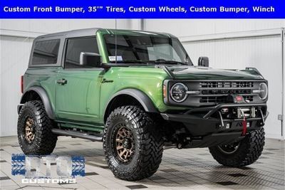 2023 Used Ford Bronco Base at DTO Customs Serving Gainesville, VA, IID 22085184 Green Bronco, Dulles International Airport, Bronze Wheels, New Bronco, Transportation Services, Ford Bronco, View Photos, New Cars, Virginia