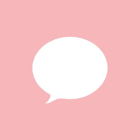 Preppy Messages Icon, Pink Text Message Icon, Slack Icon Pink, Message Logo Aesthetic, Aesthetic App Icons Messages, Pink Text Icon, Text Icon Aesthetic, Messages App Icon Aesthetic, Pink Text Message