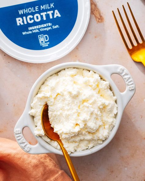 Wondering whether you can freeze ricotta cheese? Here's what to know if you're considering storing this ingredient. #ricotta #cheese #freeze #canyoufreeze #ricottacheese #howtofreezericotta Can You Freeze Ricotta Cheese, Ricotta Cake, Stuffed Shells, Ricotta Cheese, Ricotta, Frozen, Cheese, Canning, Cake