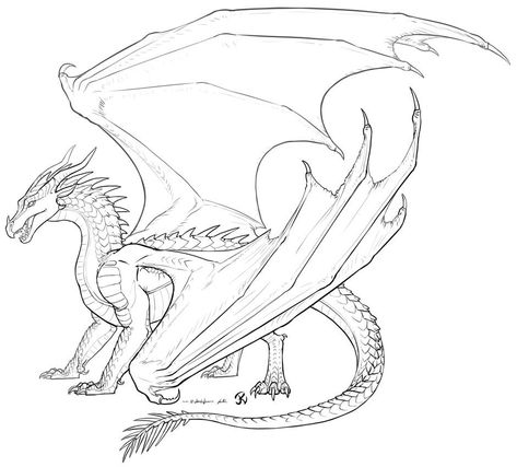 Wof Bases, Dragon Line Drawing, Joy Ang, Dragon Line, Dragon Poses, Dragon Base, Fire Drawing, Wings Of Fire Dragons, Dragon Artwork Fantasy