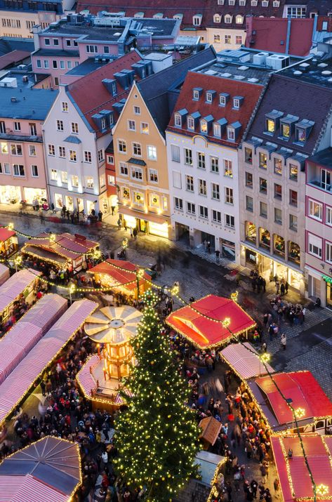 Augsburg Christmas Market 2023 | Dates, Hotels & More - Christmas Markets in Europe Christmas Markets Germany, Augsburg Germany, Christmas In Germany, Germany Trip, Travelling Europe, European Christmas, Travel In Europe, Traveling Europe, German Christmas Markets