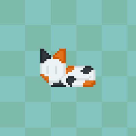 i made this in a few other colours as well, they are all posted on my profile Cat Pixel Art, Calico Cat, My Profile, Other Colors, Pixel Art, Art