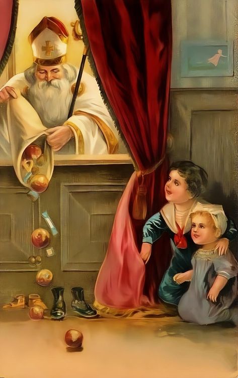 Saint Nicolas Image, Happy St Nicholas Day, Sf Nicolae, St Nicholas Day, San Nicolas, Catholic Images, St Nicolas, Saint Nicolas, Saint Nicholas