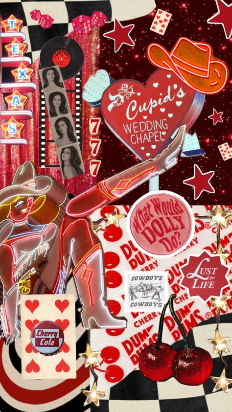 #lanadelrey #cowgirl #vegas #lanadelreyaesthetic Vegas Cowgirl, Red Aesthetic Grunge, Neon Jungle, Cowgirl Wedding, American Cartoons, Cowgirl Bachelorette, Cowboy Wedding, Bachelorette Party Planning, Cherry Cola