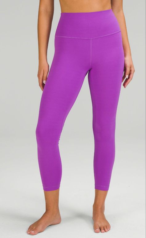 Purple Lululemon Leggings Outfit, Purple Lululemon Leggings, Purple Lululemon, Lulu Pants, Coloured Leggings, Lulu Leggings, Lululemon Outfits, Purple Leggings, 2023 Christmas