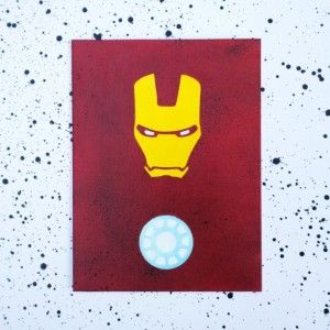 Minimalist Iron Man on Canvas | aftcra Iron Man Painting Canvases, Avengers Canvas Painting, Superhero Canvas Painting, Spiderman Canvas Art, Iron Man Painting, Avengers Painting, Superhero Canvas, Marvel Canvas, Marvel Paintings