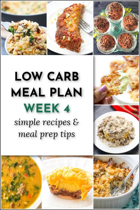 collage of low carb meal pics and text Keto Meal Plan Week 1, Weekly Low Carb Meal Plan Simple, 7 Day Low Carb Meal Plan, Low Carb Menu For A Week Easy, Low Carb Menu For A Week, Low Carb Meal Plan Weekly, No Carb Meal Plan, Easy Low Carb Meal Plan, Mexican Meatloaf