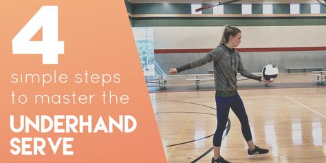 Volleyball Serving Tips Underhand, Volleyball Serving Drills For Beginners, Coaching Volleyball For Beginners, Underhand Serve Volleyball, Pe Volleyball, Volleyball Serving Drills, Volleyball Drills For Beginners, Volleyball Practice Plans, Volleyball Rules