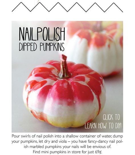 Halloween Party Adults, Diy Pumpkins Painting, Pumpkin Painting Party, Nail Polish Marbling, Craft Pumpkins, Marble Bag, Nail Polish Painting, Pumpkin Dip, Polish Crafts