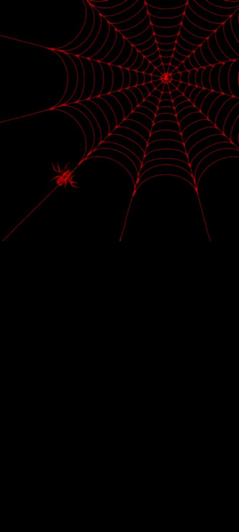 Red Spiderweb Wallpaper, Spiderwebs Wallpaper, Spiderweb Wallpaper, Black And Red Wallpaper, Hanging Wallpaper, Red Spider, Wallpaper Red, How To Hang Wallpaper, Red Wallpaper