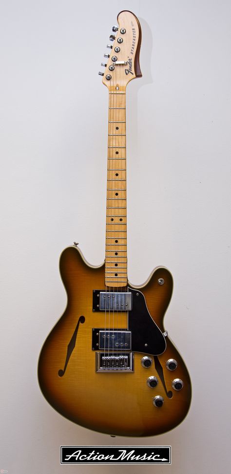 1975 Fender Starcaster On Hold Sunburst Starcaster Guitar, Offset Guitar, Fender Starcaster, Fender Bender, Guitar Room, Fender Vintage, Fender Electric Guitar, Music Things, Guitar Pics