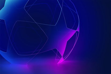 Brand New: New Identity for UEFA Champions League by DesignStudio Champions League Design, Efootball Pes 2023 Logo, Champions League Background, Champions League Logo, Purple Football, Champions League Trophy, Nhl Wallpaper, Champion League, Football Cups