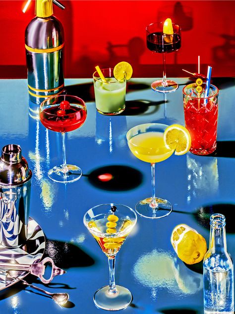 Electric Dreams, Cocktail Photography, Photo Food, Wallpaper Magazine, International Style, Food Covers, Food Photographer, Foto Art, Fashion Editorial