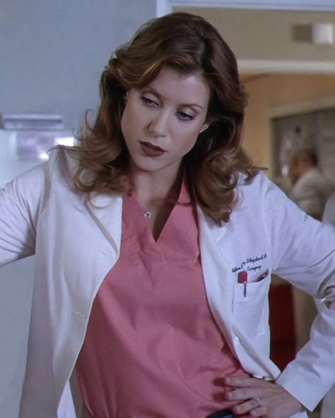 Addison Greys Anatomy, Grey's Anatomy Doctors, Addison Montgomery, Pink Scrubs, Greys Anatomy Characters, Kate Walsh, Meredith Grey, Grey's Anatomy, Greys Anatomy